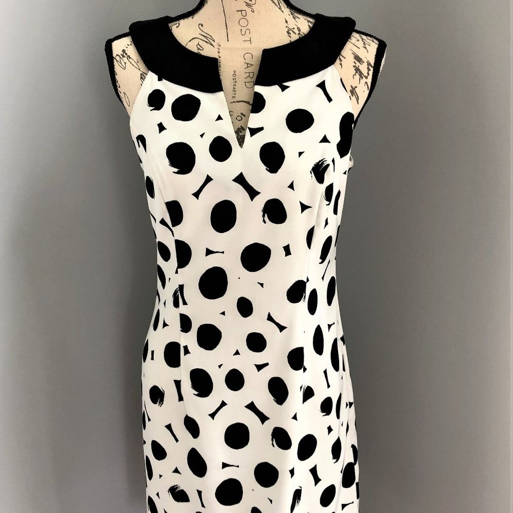 Black and White Dress